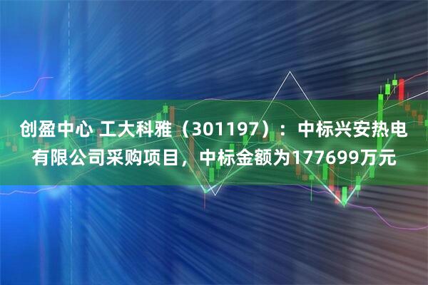 创盈中心 工大科雅（301197）：中标兴安热电有限公司采购项目，中标金额为177699万元